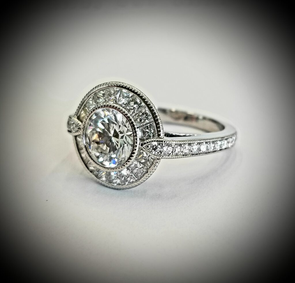 Fancy Rounded Diamond Ring